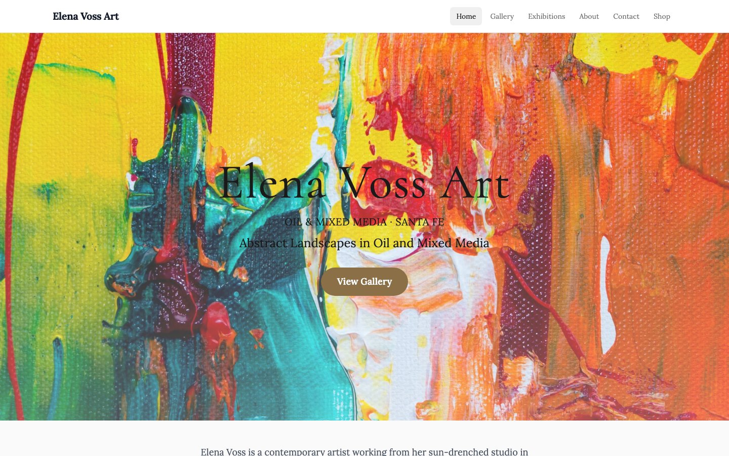 elena-voss-art site preview